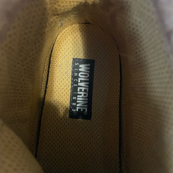 Like New! Wolverine Men's Moc Toe Boots - Picture 6 of 8